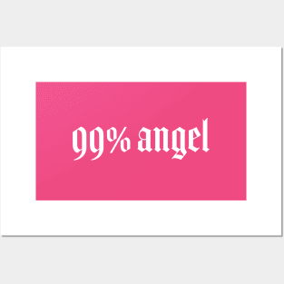 99 Percent Angel - Y2K Vibes Posters and Art